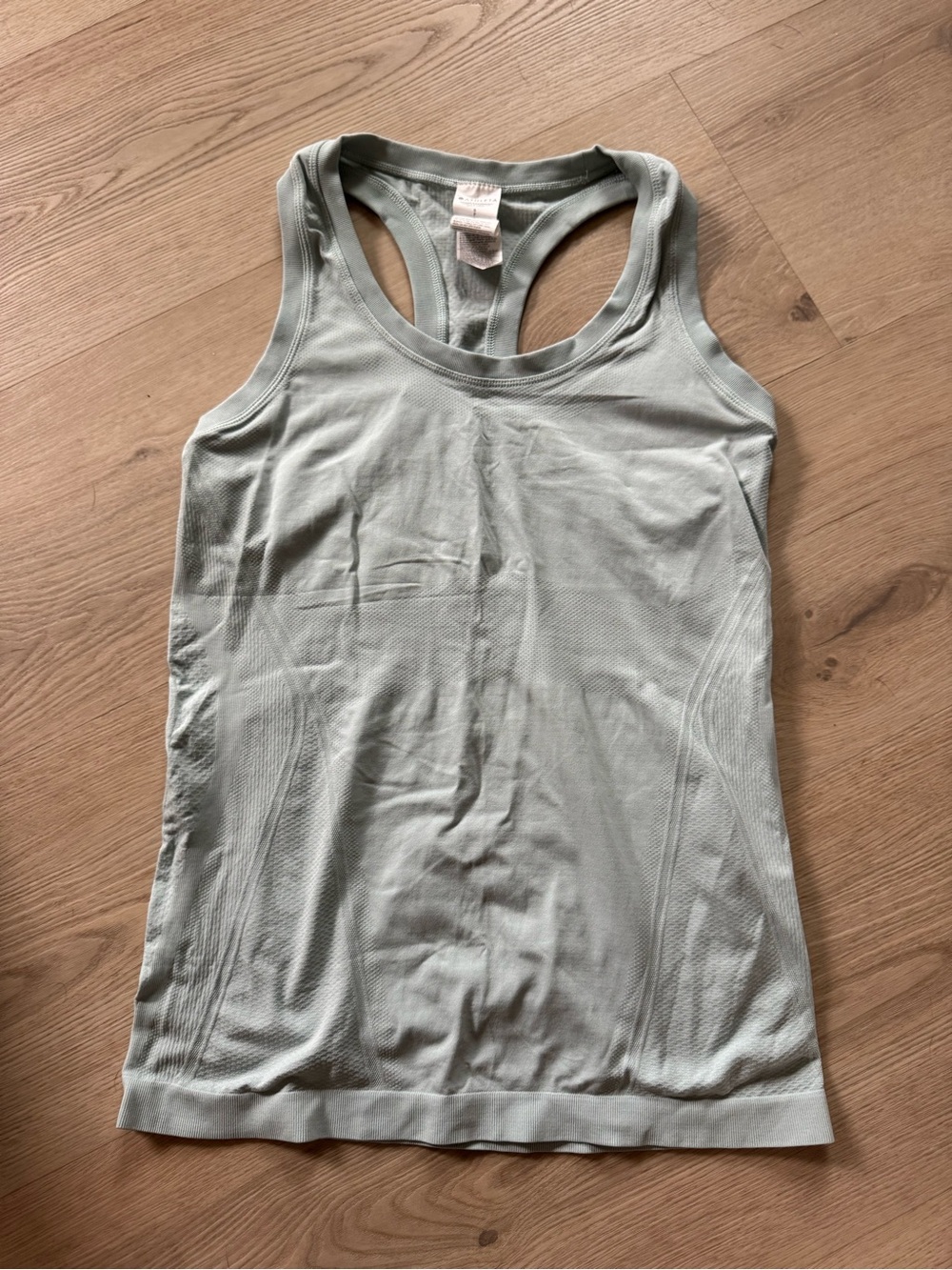 Light Sage Racerback Athleta Tank Top